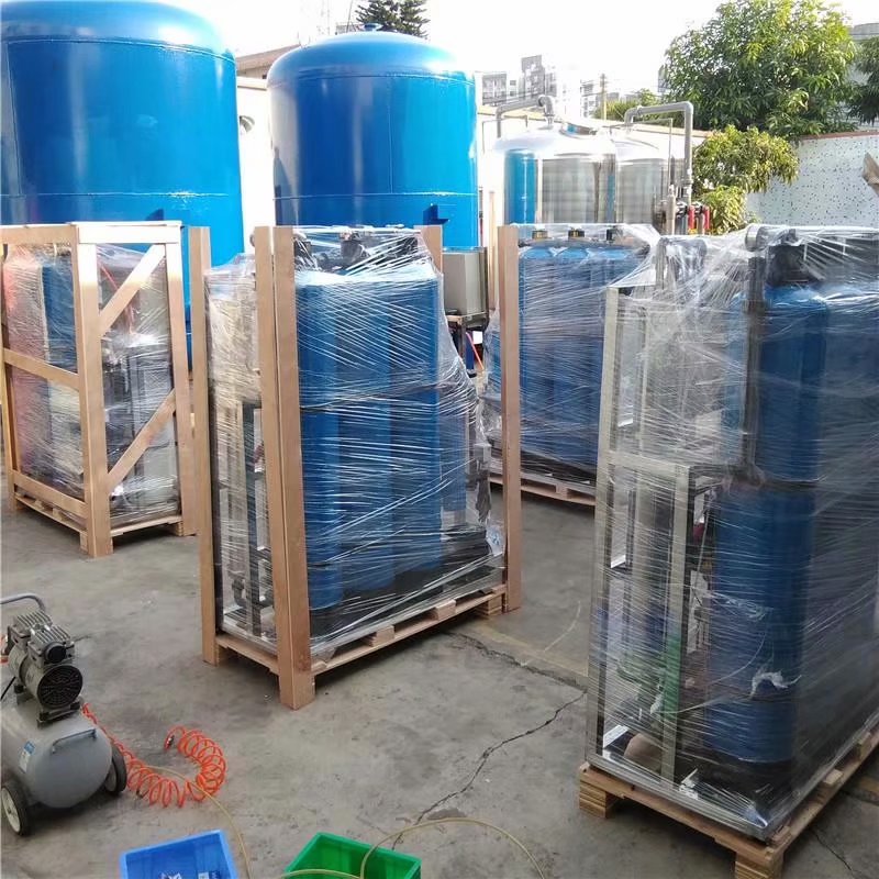 9套0.5噸純凈水設備出貨